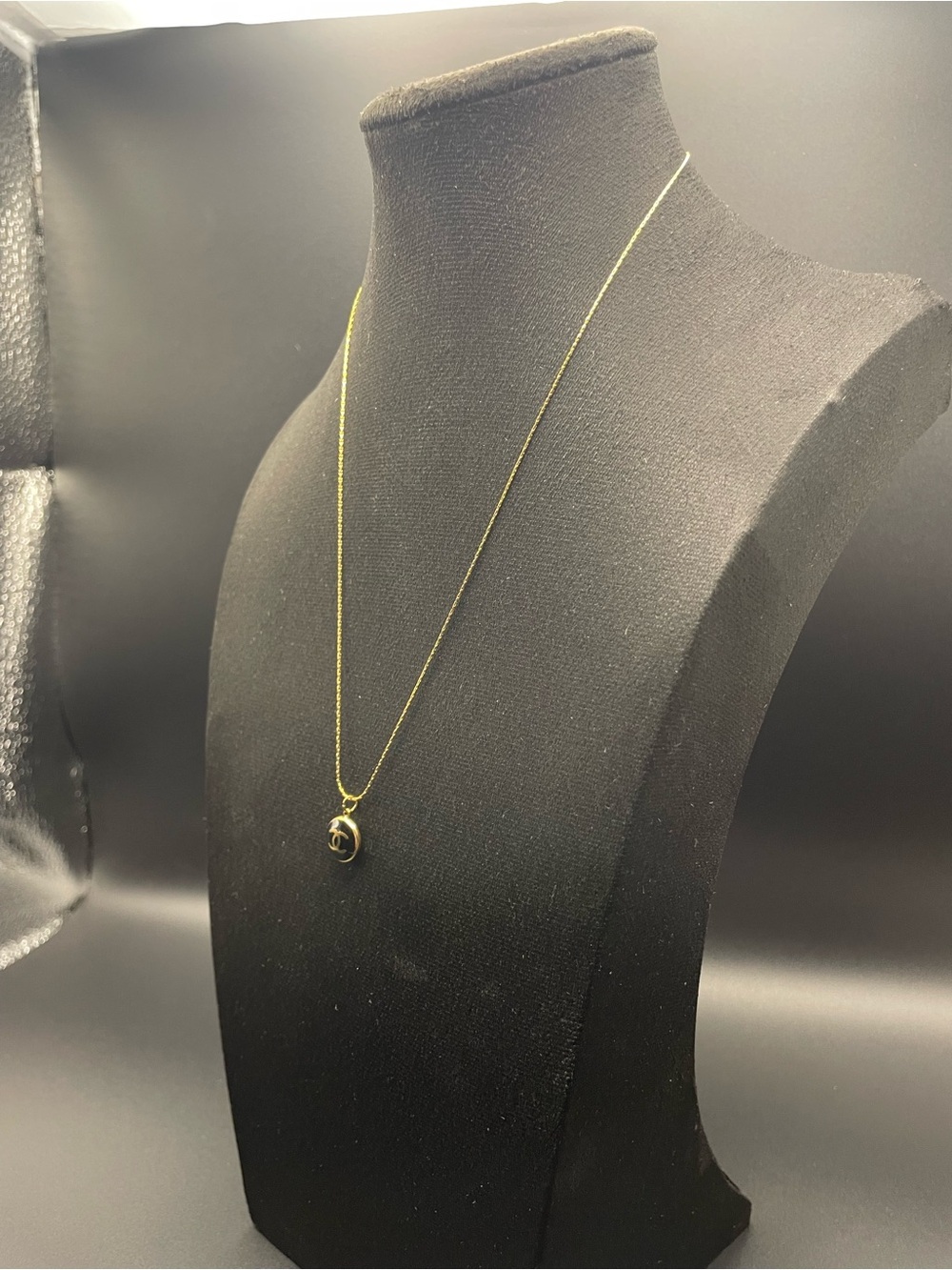 Gold Plated Pendant Necklace - Minimalist Women's Jewelry